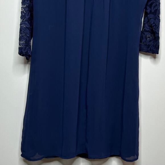 NWT Miami Blue Dress Size M Lace - Picture 9 of 9